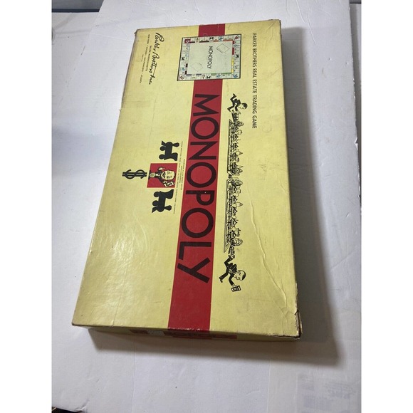 Vintage 1946-1954 Parker Brothers Monopoly Board Game - Picture 3 of 12